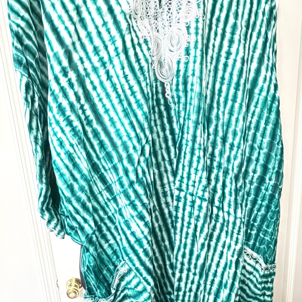 Green Tie-Dye Men’s  Top